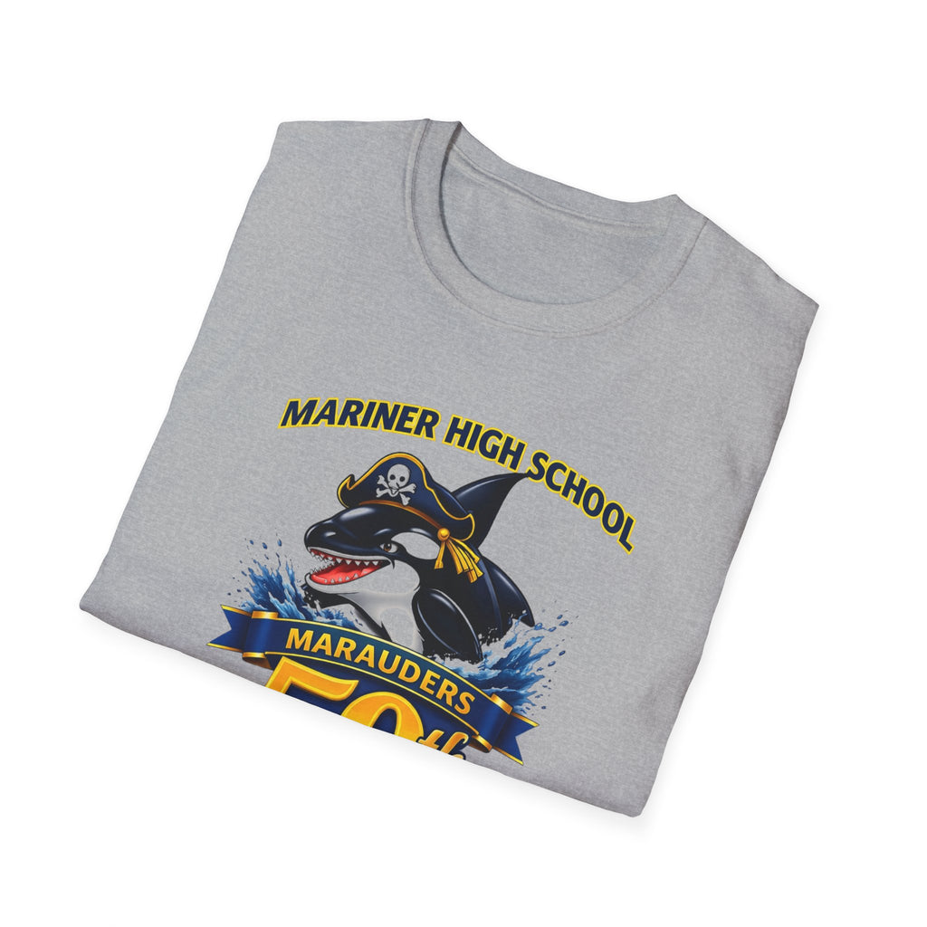 Reunion T-Shirt - Mariner High School Marauders 50th Class of 1976 (July 18, 2026)